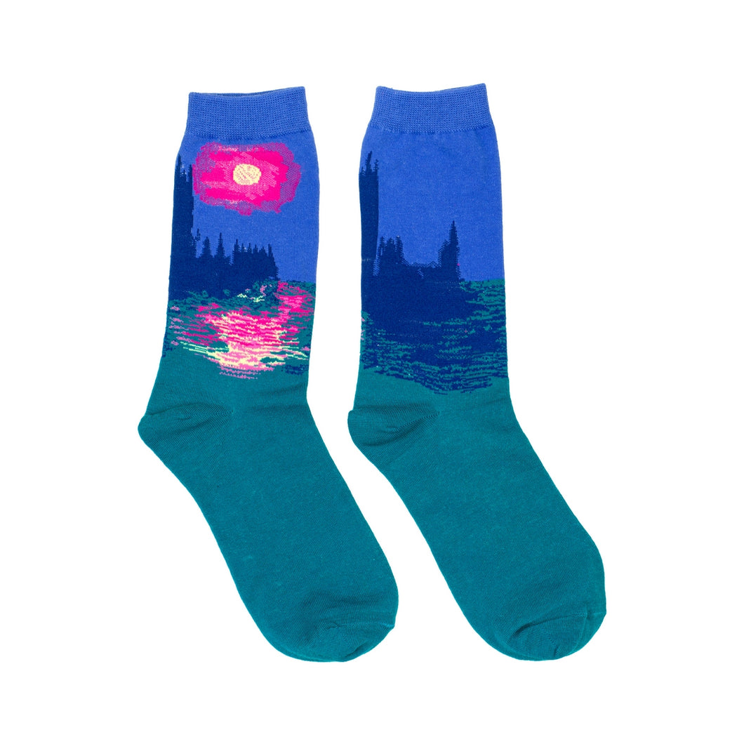 Socks Monet Parliament Sunset