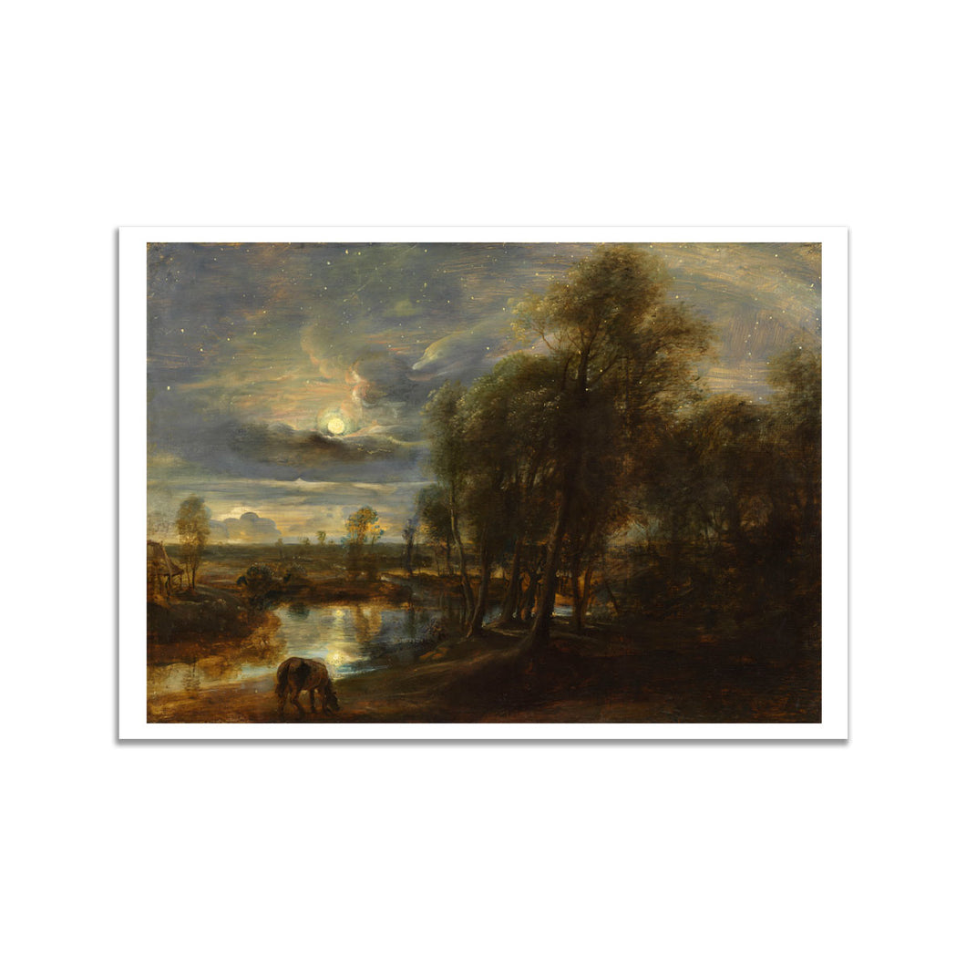 PC Rubens Landscape by Moonlight