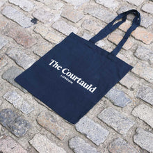 Load image into Gallery viewer, Courtauld Tote Bag Navy White
