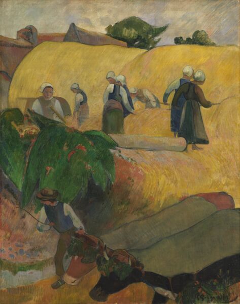 PC Paul Gauguin The Haystacks