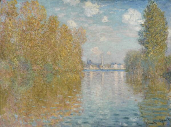 PC Claude Monet Autumn Effect at Argenteuil