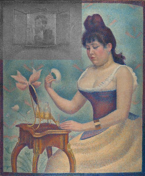 PC Georges Seurat Young Woman Powdering Herself