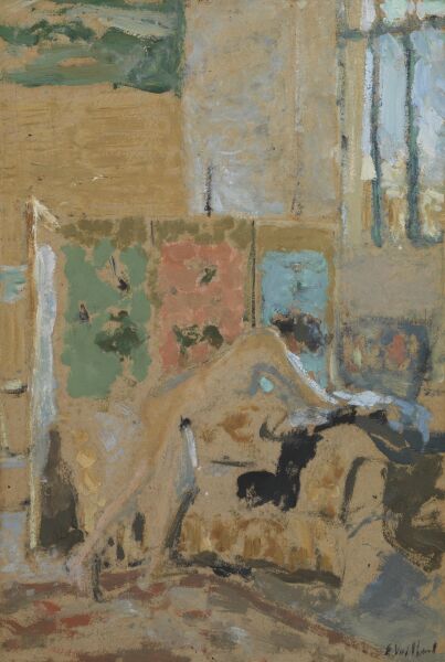 PC Édouard Vuillard Interior with a Screen