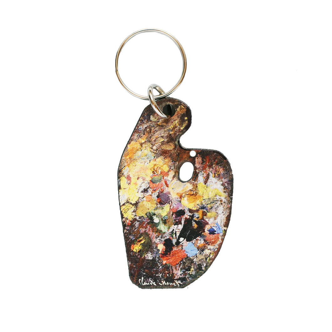 Monet Art Palette Keyring