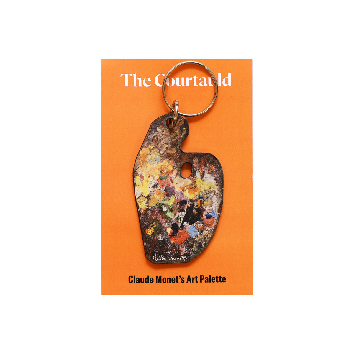 Monet Art Palette Keyring