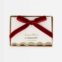 Load image into Gallery viewer, Place Cards Velvet Bow
