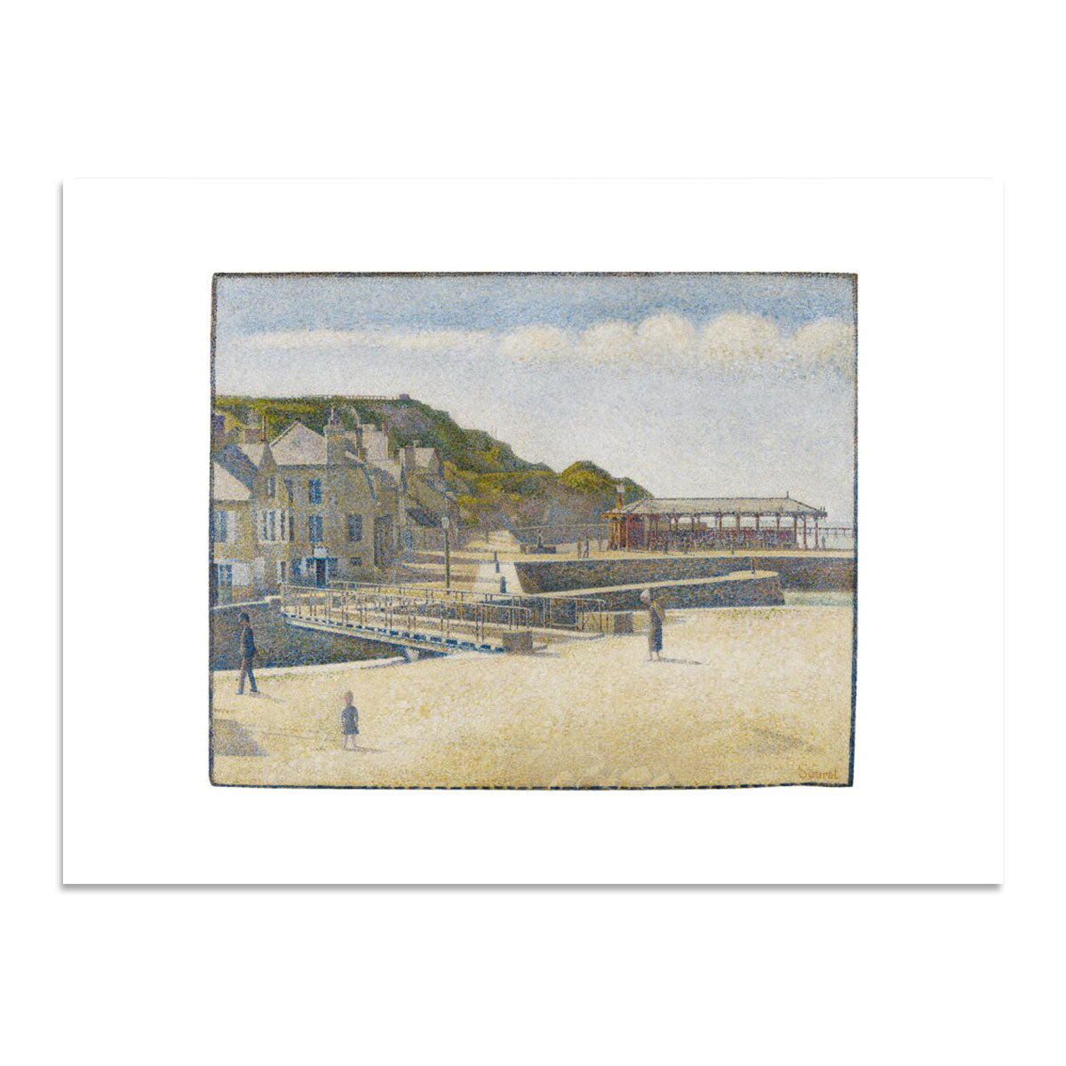 Port-en-Bessin - The Bridge and the Quays