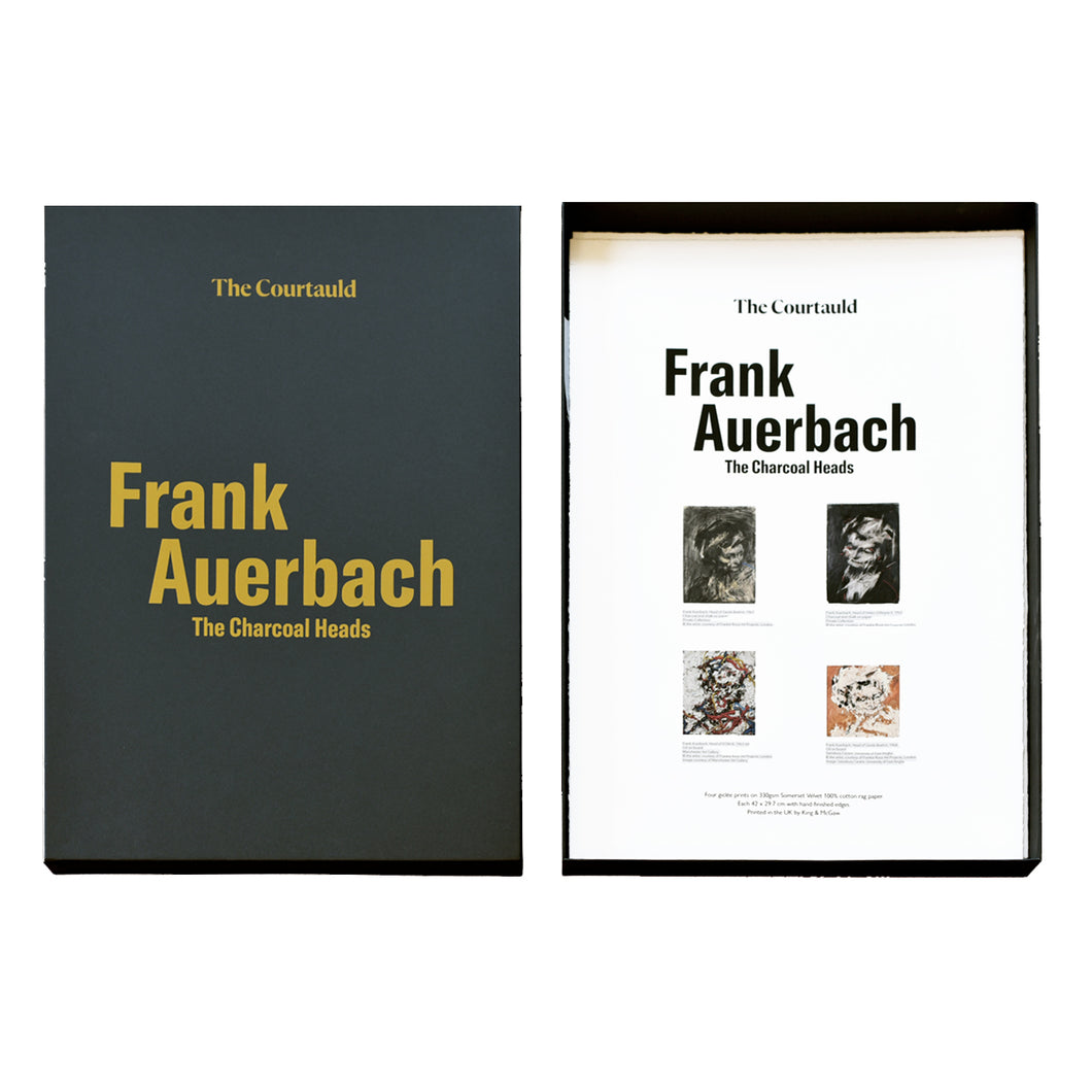 Portfolio Box of Prints Frank Auerbach