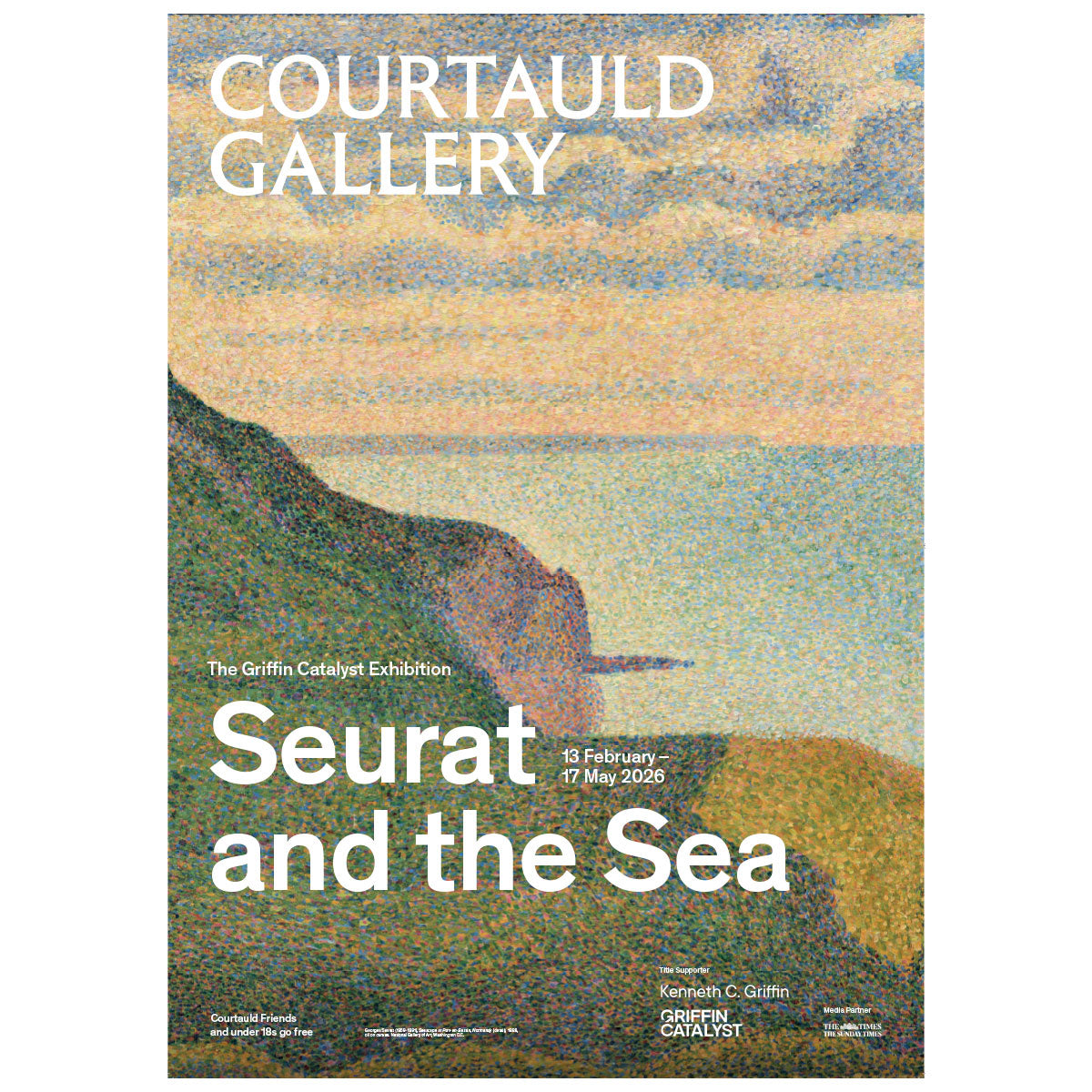 Exhibition Poster Seurat and the Sea