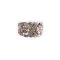 Floral Sterling Band Ring