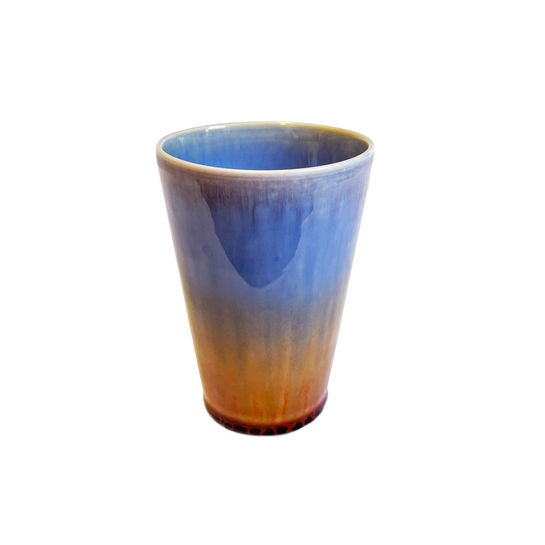 Monet Inspired Tumbler Orange