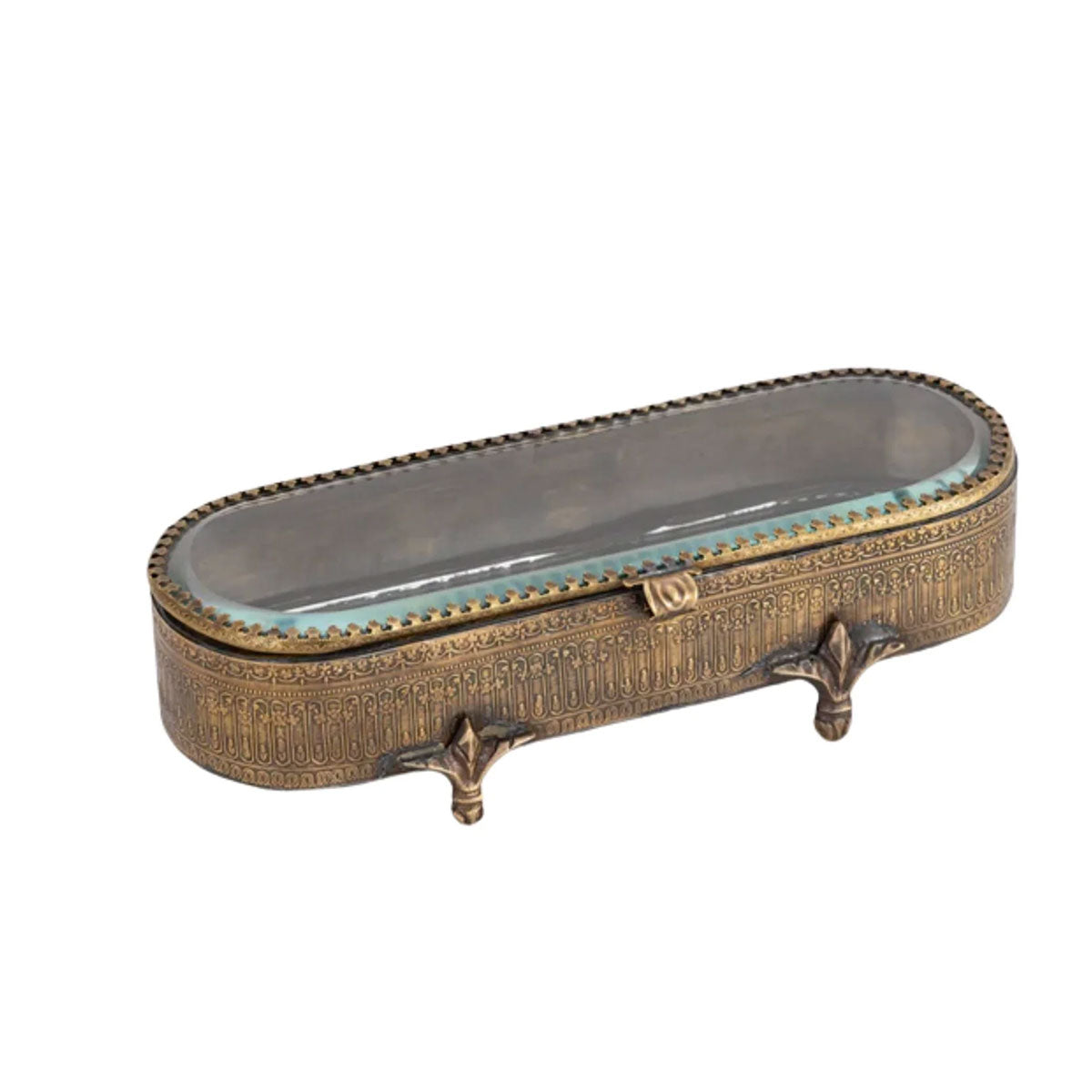 Classic Spectacle Case Gold Antique
