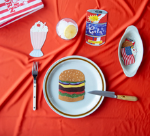Load image into Gallery viewer, Greetings Card Hamburger
