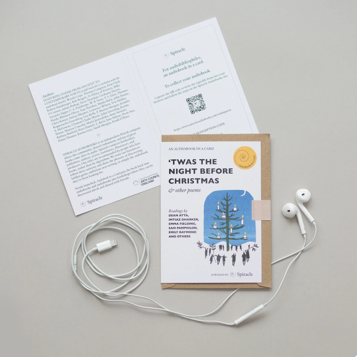 Audio Book in a Card 'Twas the Night Before Christmas