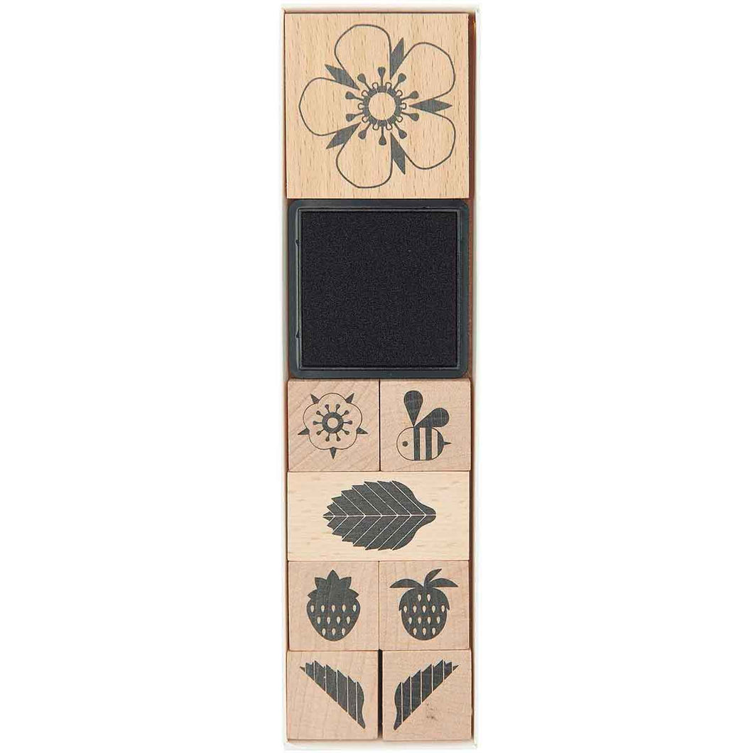 Stamp Set Flowers and Fruit