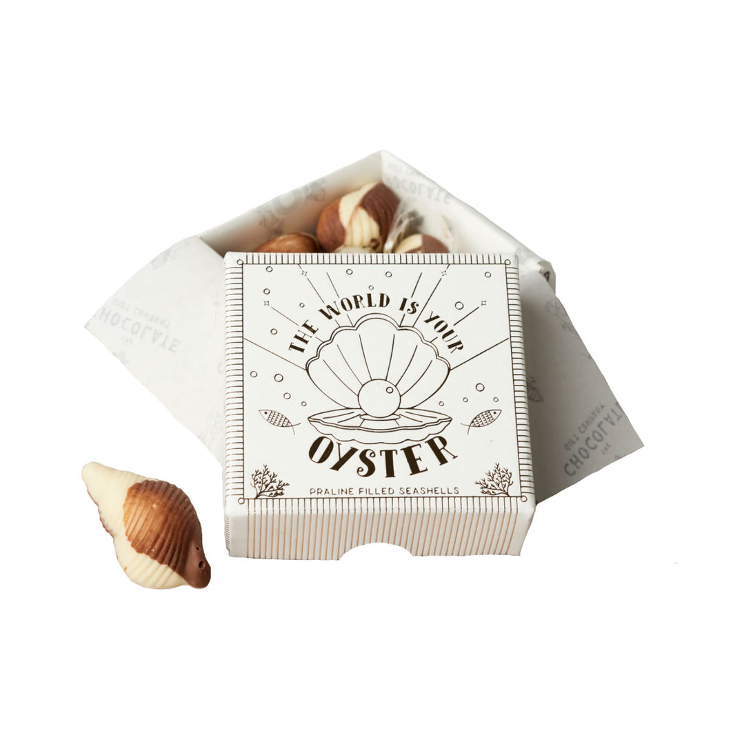The World is Your Oyster Praline