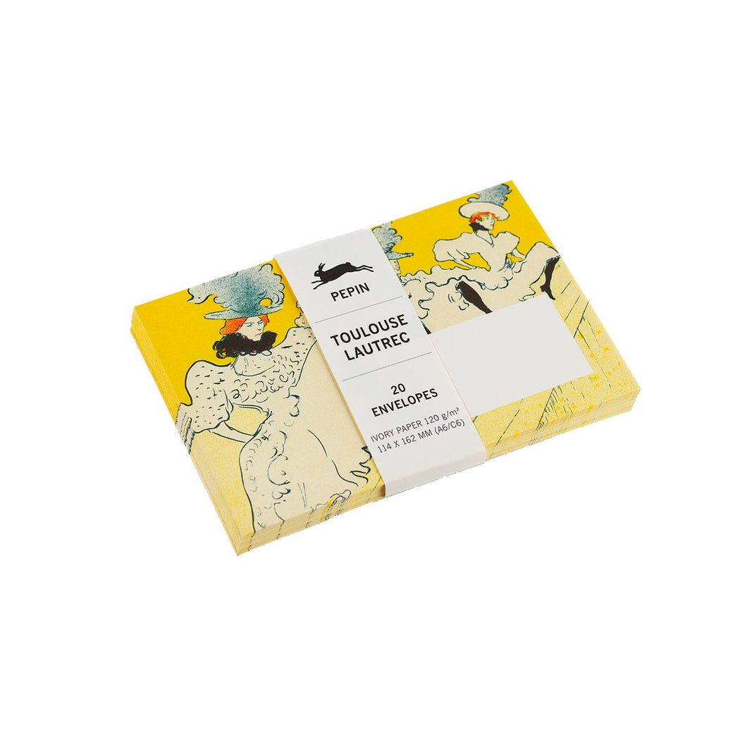 Toulouse-Lautrec 20 Envelopes