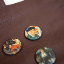 Load image into Gallery viewer, Button Badge Self-Portrait with Bandaged Ear
