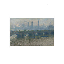 Load image into Gallery viewer, PC Monet and London Waterloo Bridge, Overcast
