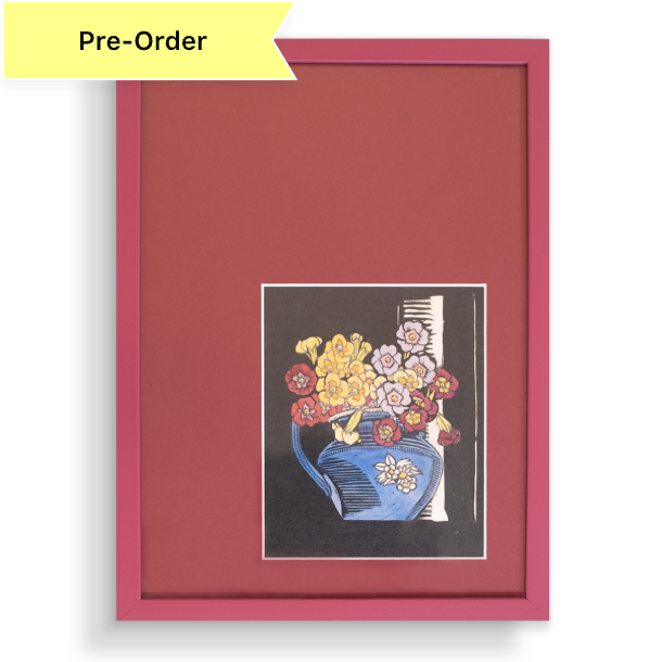 Pre-Framed Print Gill Polyanthus