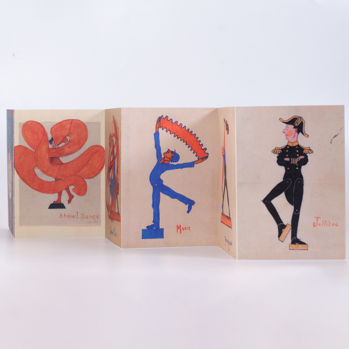Concertina Postcard Pack Gill Toy Designs