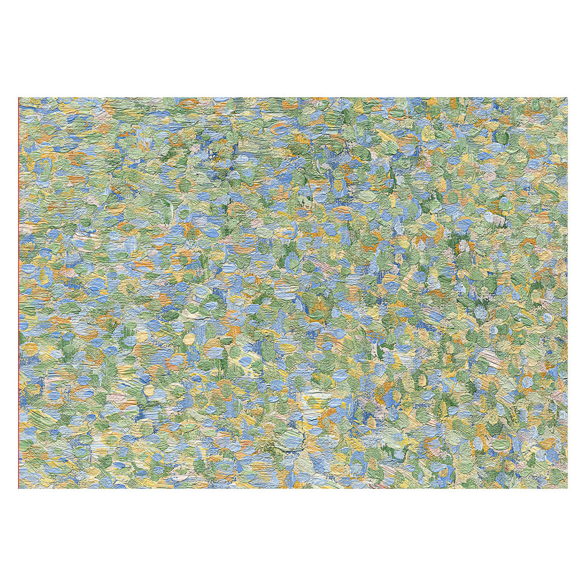 Gift Wrap Crops Seurat The Semaphores and the Cliff