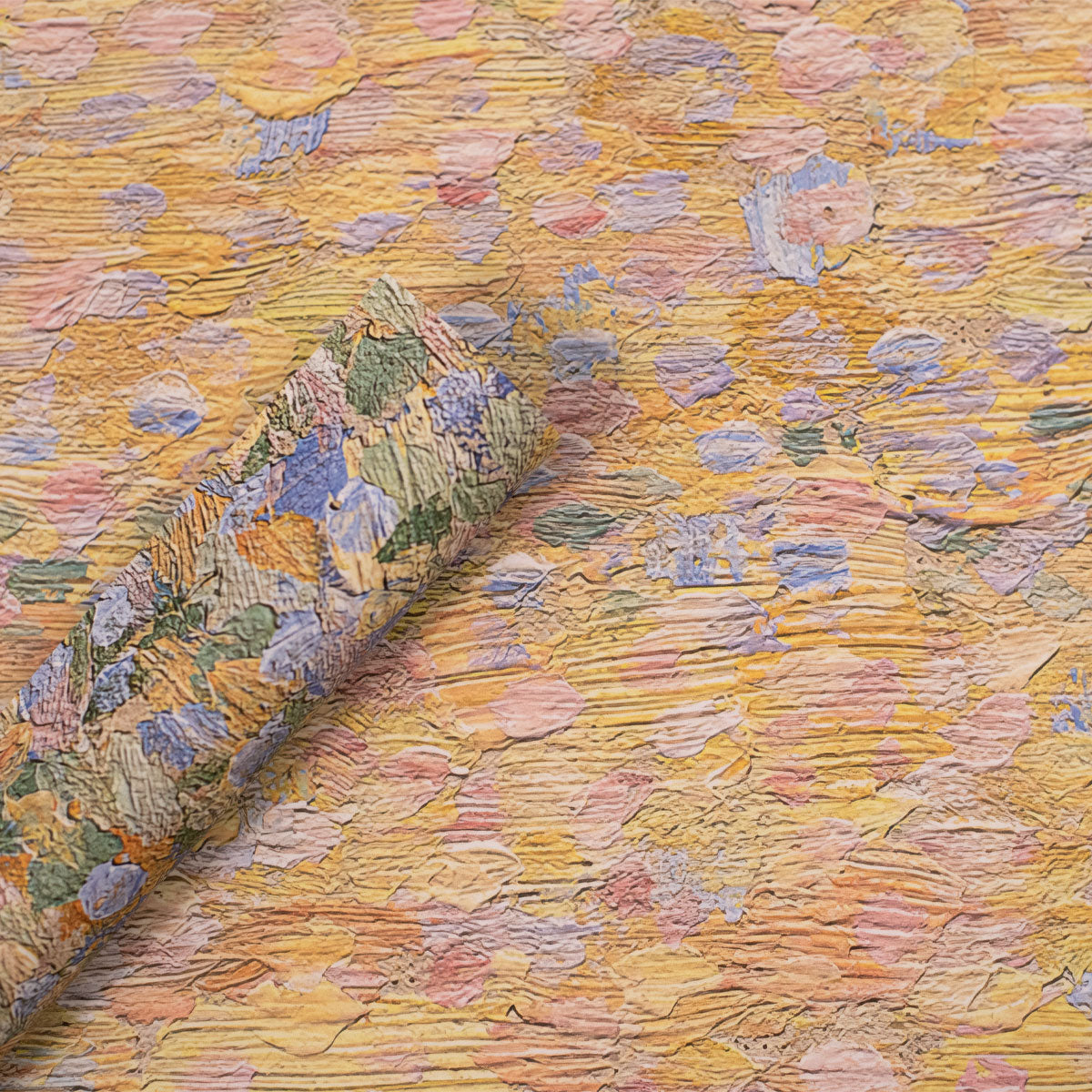 Gift Wrap Crops Seurat The Semaphores and the Cliff