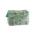 Large Washbag Velvet Green
