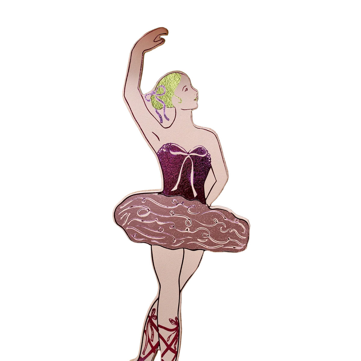 Leather Bookmark Ballerina