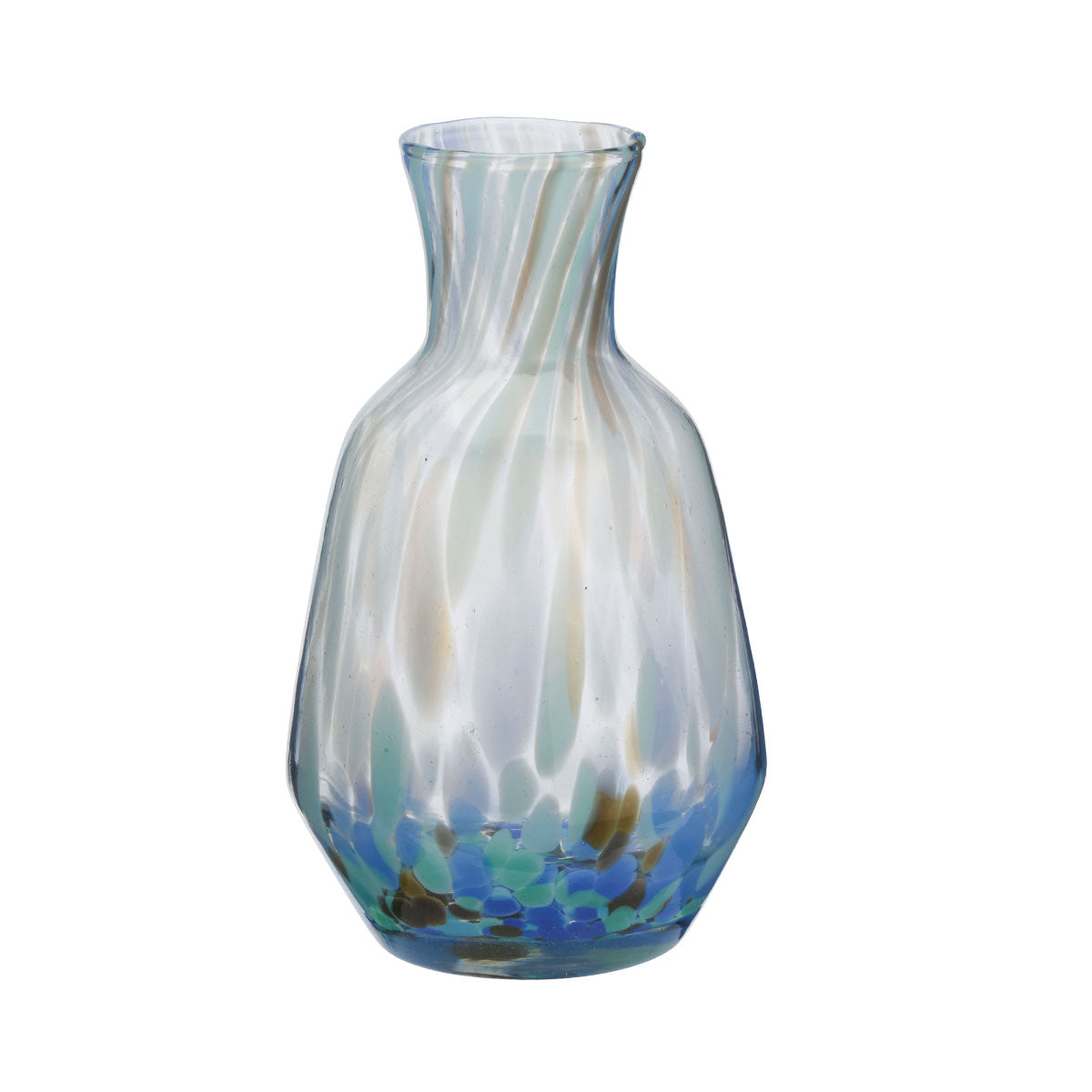 Glass Jug Pointillism Blue