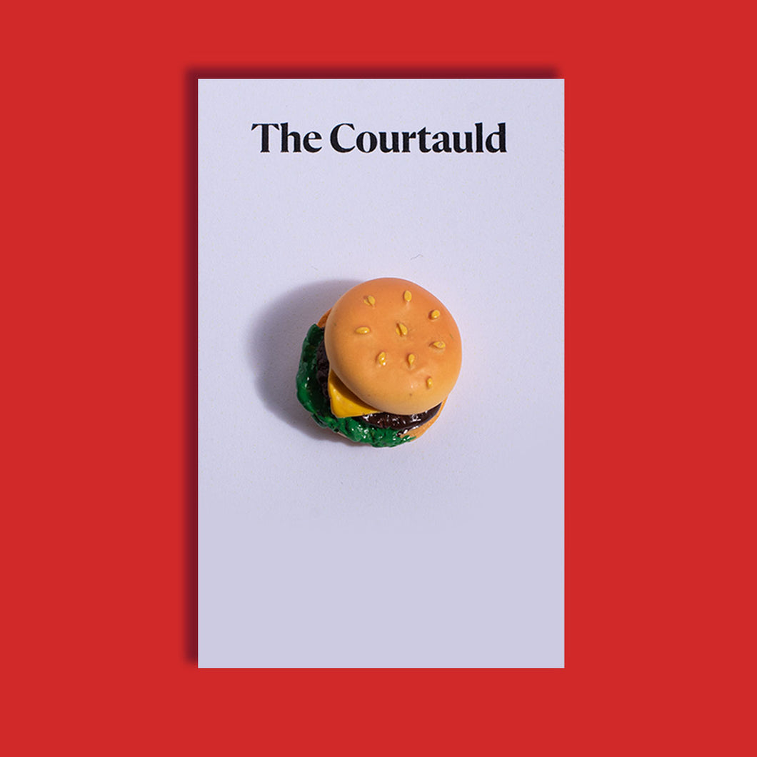 Pin Badge Burger