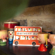 Load image into Gallery viewer, Greetings Card Birthday Bus
