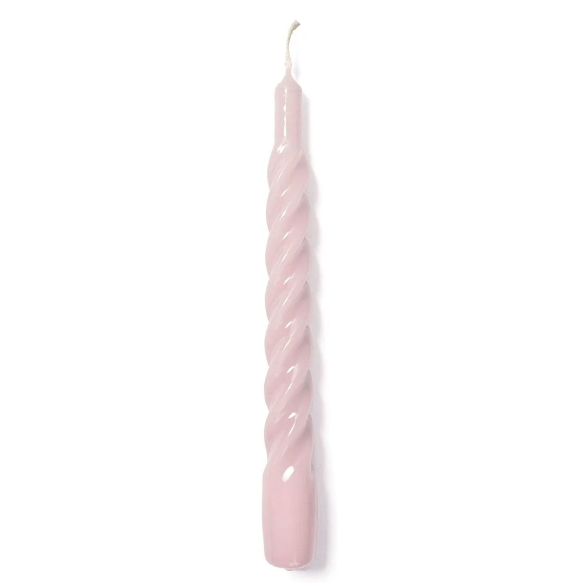 Dinner Candle Twist Pink