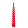Dinner Candle Twist Red