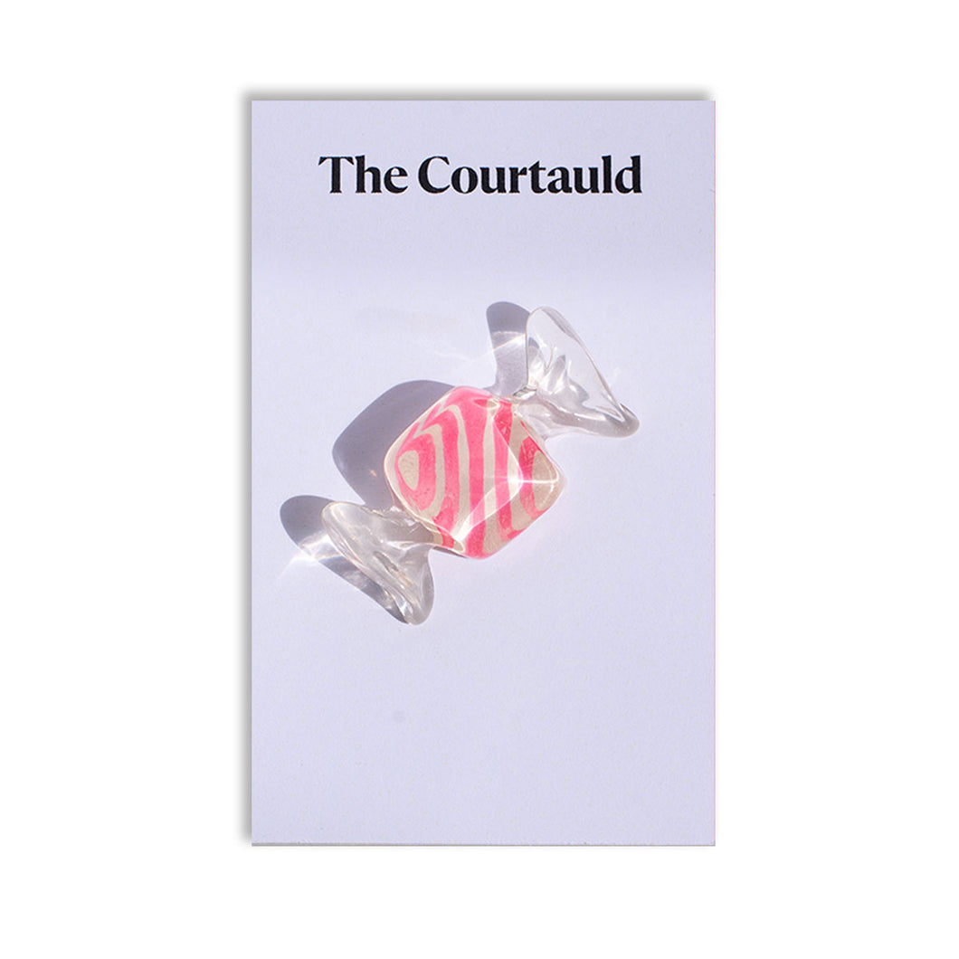 Pin Badge Candy Pink