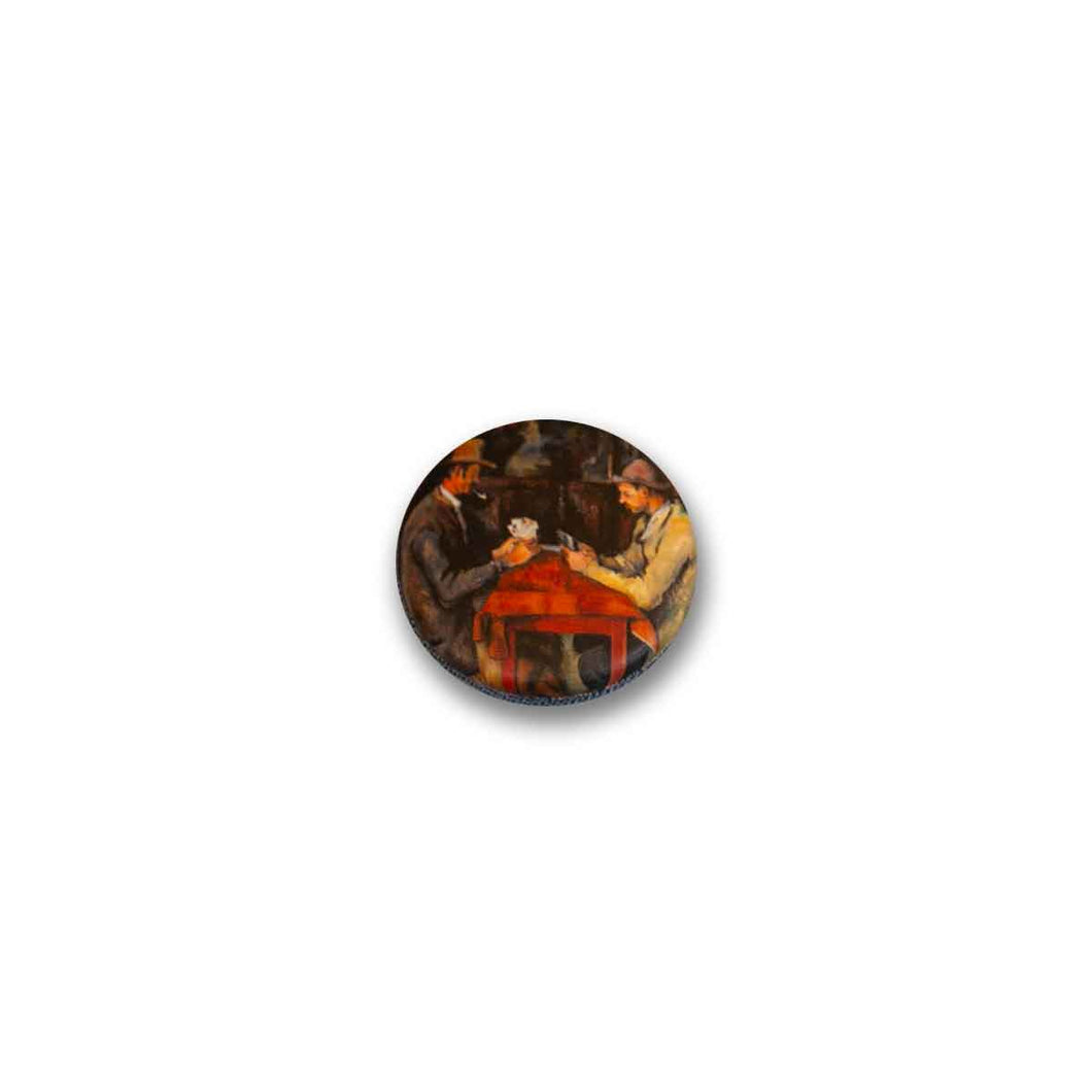 Button Badge The Card Players