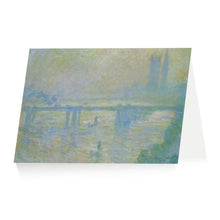 Load image into Gallery viewer, Greetings Card Monet Charing Cross Bridge
