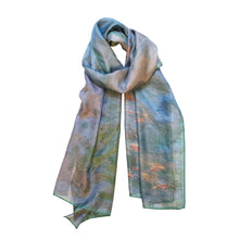 Load image into Gallery viewer, Monet Waterloo Bridge Scarf
