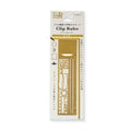 Clip Ruler Gold