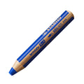 Stabilo Woody 3-in-1 pencil with blue accents on a white background
