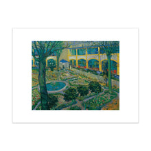 Load image into Gallery viewer, The Courtyard of the Hospital at Arles, 1889
