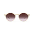 Sun Glasses Round D Vintage Cream