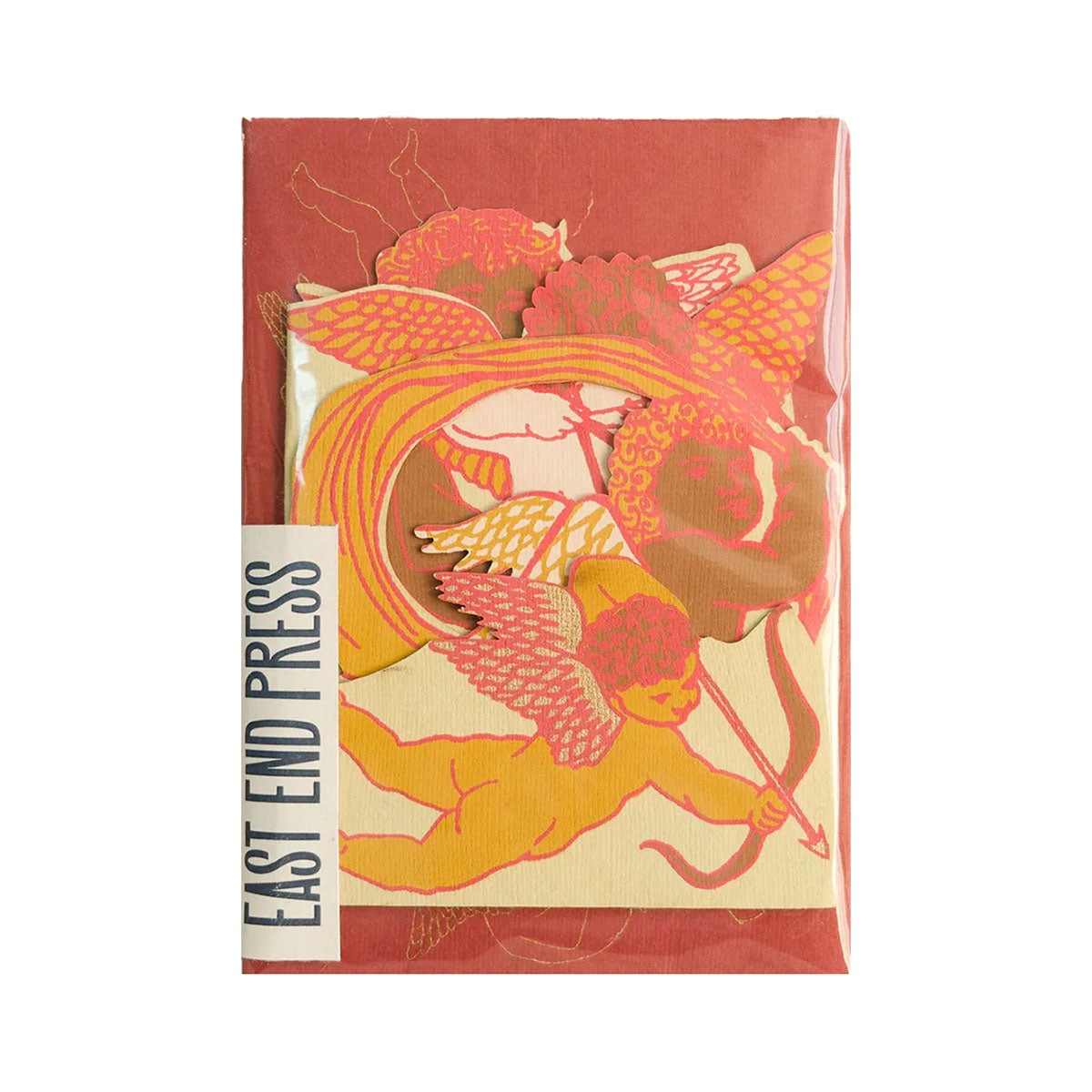 Greetings Card Concertina Cupids