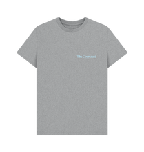 Load image into Gallery viewer, Athletic Grey Printed T-shirt Front
