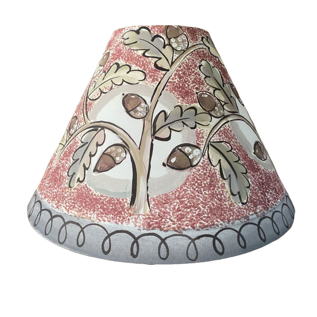 Dark Acorn Large Cone Lampshade