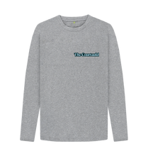 Load image into Gallery viewer, Athletic Grey Printed Long Sleeve T Shirt Front
