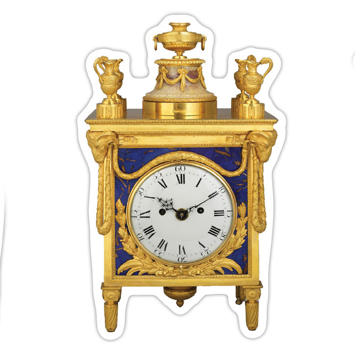 Cut Out Postcard Clock