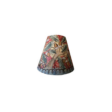 Load image into Gallery viewer, Red and Blue Acorn Extra Small Cone Lampshade
