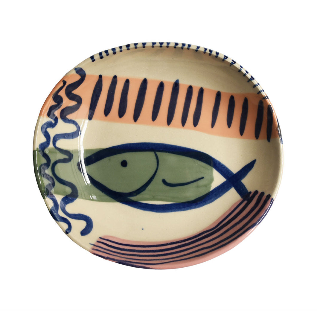 Large Round Bowl Fish