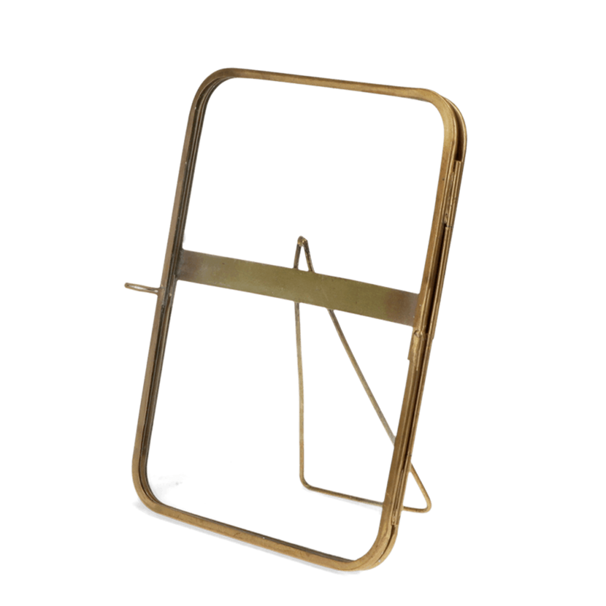 Frame Brass Standing Rounded